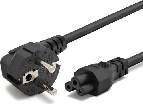 Büro Ev Ofis Cihazı için 1,2MT 0,75MM 500W 42PIN Siyah Yonca Power Güç Kablosu