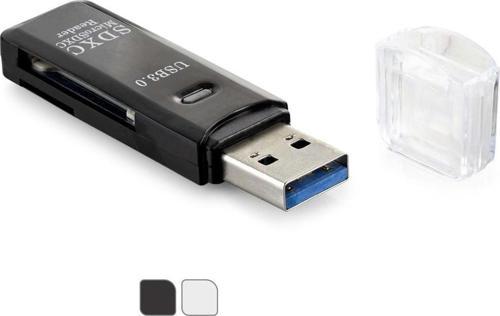 Büro Ev Ofis için Siyah Micro SD Card Reader USB3.0 Kart Okuyucu