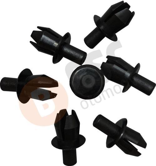 Mercedes VW Audi Seat Ford İçin 10 Adet Tampon Klipsi 1239900292