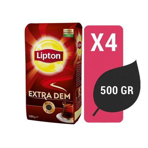 Extra Dem Dökme Çay 500 Gr X 4 Adet