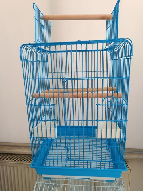 Kafes 1809-R Papağan Mavi 46,5X46,5X85 cm
