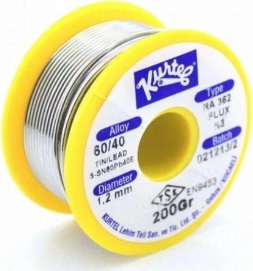 200 gr Makara 60/40 1,2mm Lehim Teli (Pastalı)