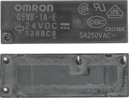 G5NB-1A-E 24VDC Kart Rölesi 24 Volt 4 Pin Bacak Siyah 16X4C16