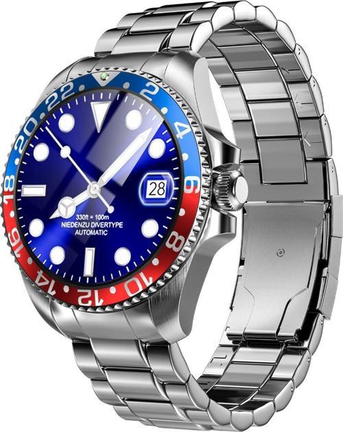 V0525 316L Paslanmaz Çelik, Döner Bezel, Bt Call, Spor Sağlık, IP68 Profesyonel Akıllı Saat