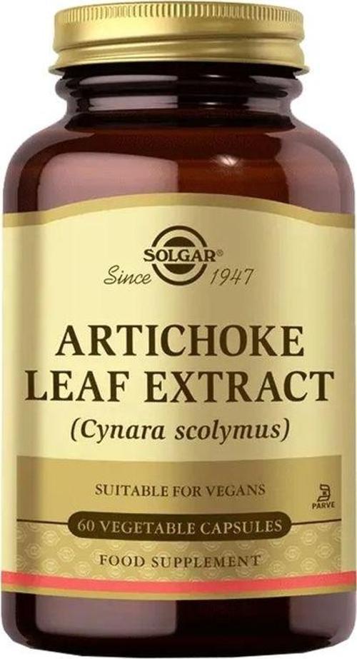 Artichoke Leaf Extract 60 Kapsül (Enginar)