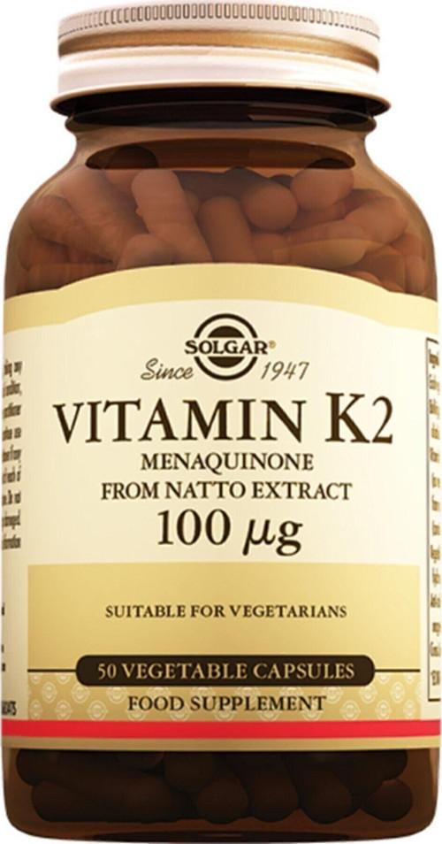 Vitamin K2 100 Mcg 50 Kapsül