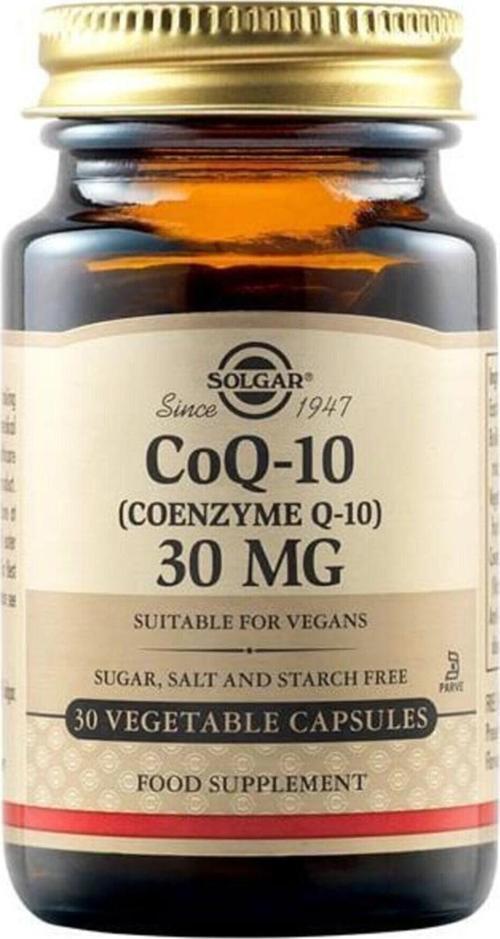 Coenzyme Q-10 30 Mg 30 Kapsül