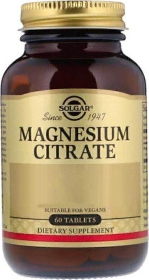 Magnesium Citrate 200 Mg 60 Tablet
