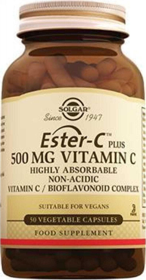 Ester-C Plus 500 Mg 50 Bitkisel Kapsül