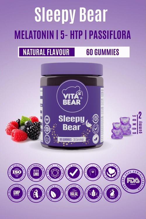 Sleepy Bear Uyku Düzenleyici Vitamin 60 Adet