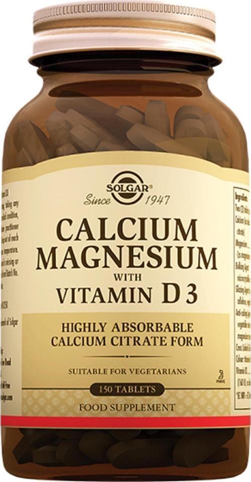 Calcium Magnesium With Vitamin D3 150 Tablet ( Kalsiyum Magnezyum Magnesyum D3)