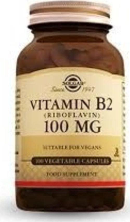 Vıtamin B2 100 Mg 100 Kapsül