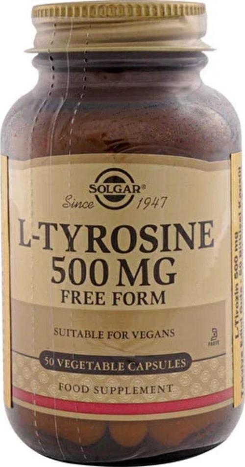 L-Tyrosine 500 Mg 50 Kapsül