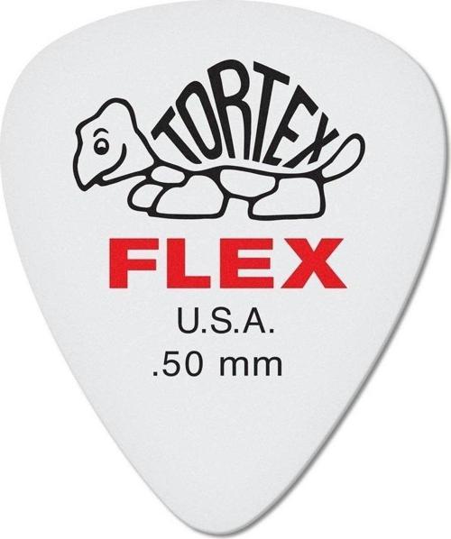 428B.50 Tortex 1 Adet Flex Pena - 0.50 mm. Gitar Penası