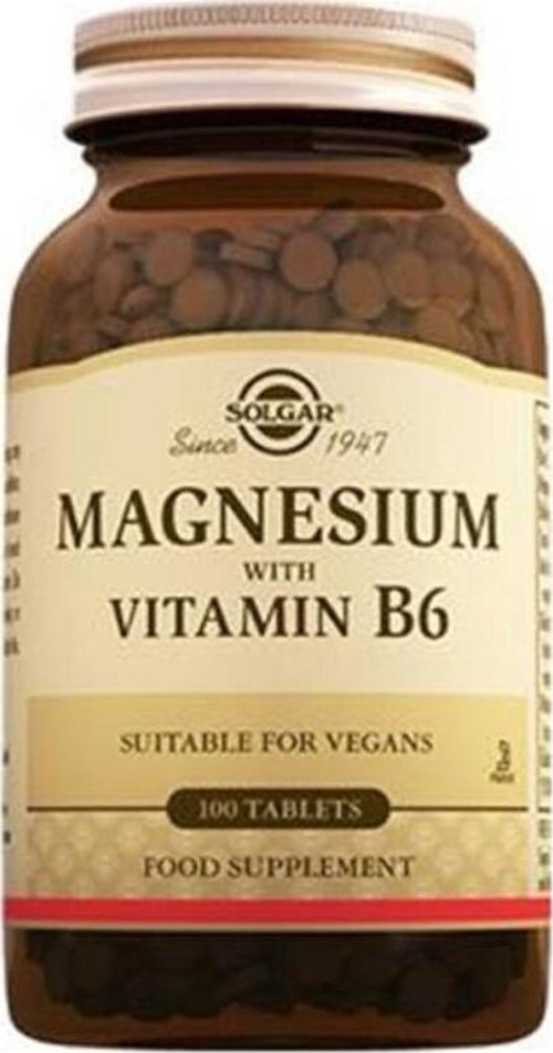 Magnesium With Vitamin B6 100 Tablet