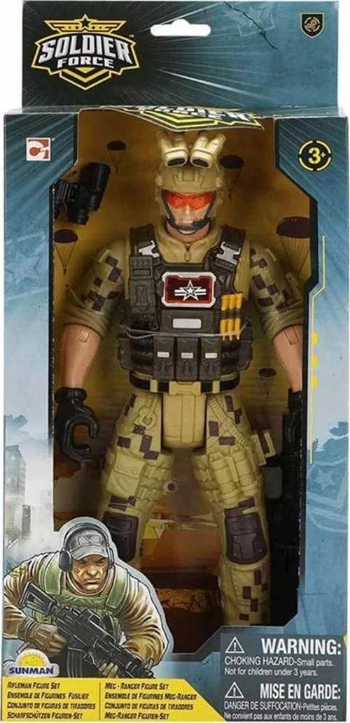 Soldier Force Asker Figür 32 cm