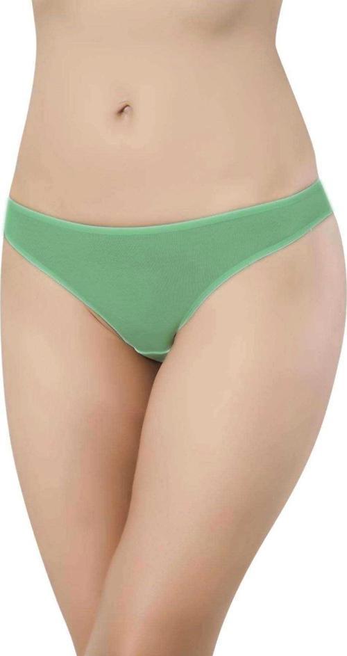 7 adet Süper Eko Set Likralı Kadın Slip Külot Yeşil