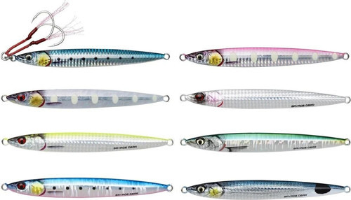 3D Slim Jig Minnow 10cm 40gr Sahte Balık Last Flash