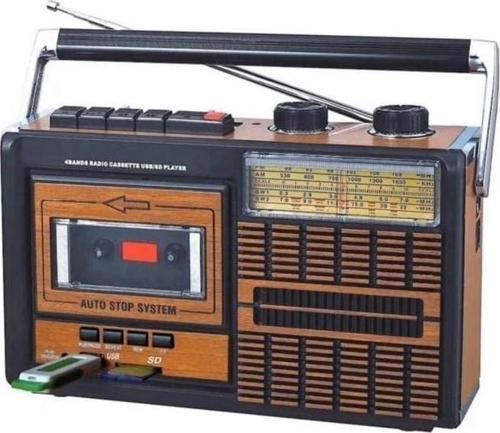Luxury,  Şarzlı Nostalji Radyo Kaset Çalar, bluetooth  USB Ses Bombası Teyp Son Versiyon 