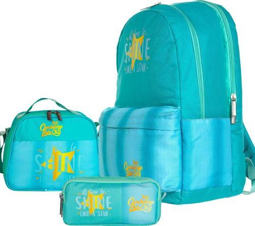 Star Çift Ana Bölmeli Unisex Çocuk İlkokul Çanta Set