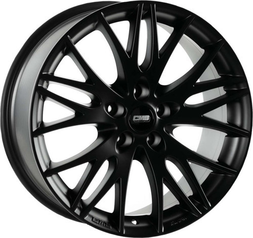 -428-09 7.5x17"-5x112 ET38 57.1 Matt Black Jant (4 Adet)