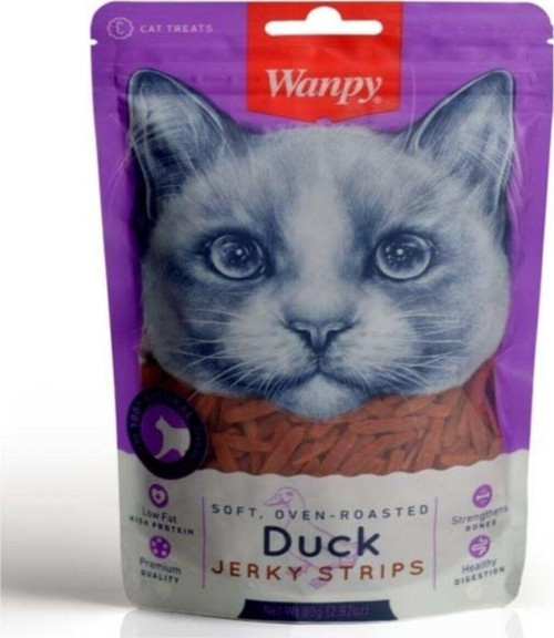Wanpy Ördekli Fileto Yumuşak Kedi Ödülü 80 Gr