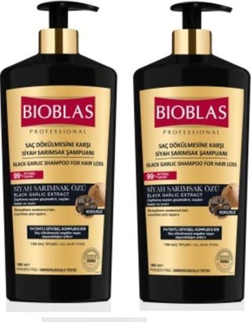 Professional Şampuan 1000 ml Siyah Sarımsak x 2 Adet