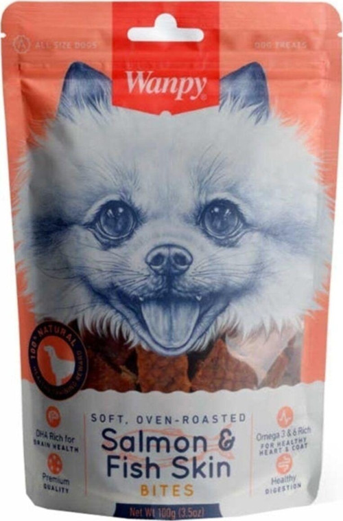 Köpek Ödül Mama Gerçek Somon Dilimleri 100gr