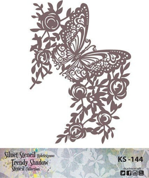 Ks144 Silüet Stencil