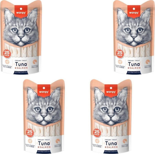Ton Somon Krema Kedi Ödülü 25*14 Gr x 4 Adet