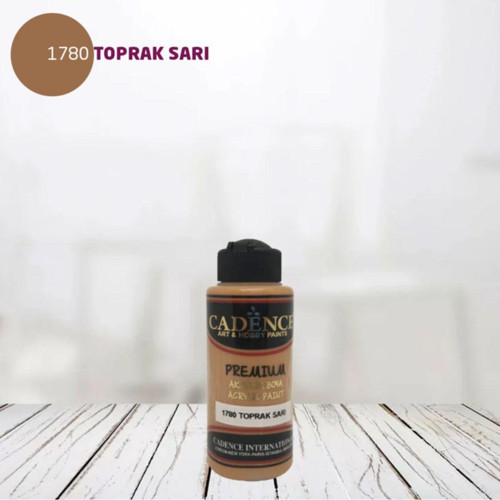Premium Akrilik 1780 Toprak Sarı - 120ml