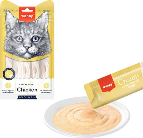 Sıvı Tavuklu Kedi Ödülü 5x14 gr