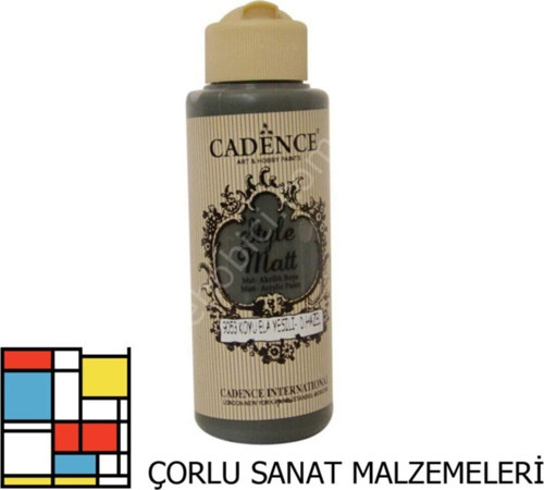 Style Mat Akrilik Boya-120ml S-9053 Koyu Ela Yeşil