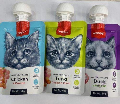 3 çeşit Kedi Et Ezmesi 90 Gr. X 3 Adet