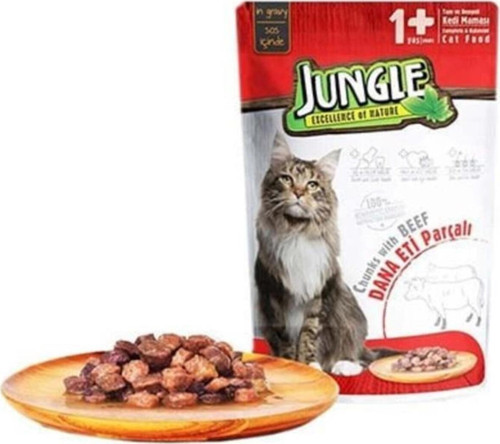 Dana Etli Pouch Yetişkin Kedi Konservesi 85 gr