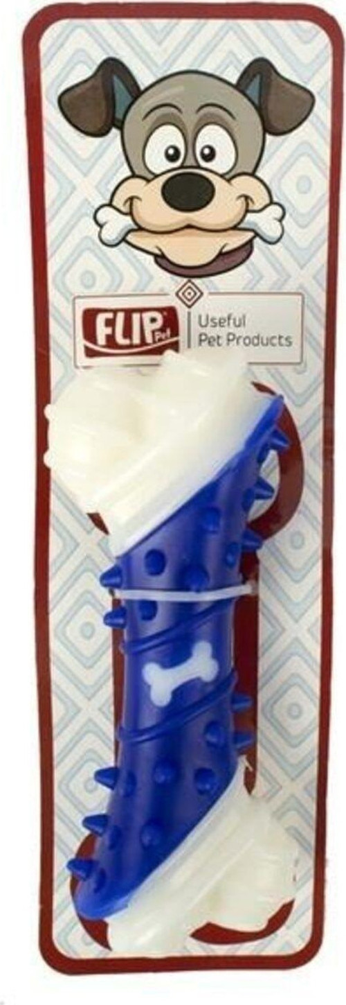 Flip Plastik Dental Kaval 17 cm Kemik Köpek Oyuncağı