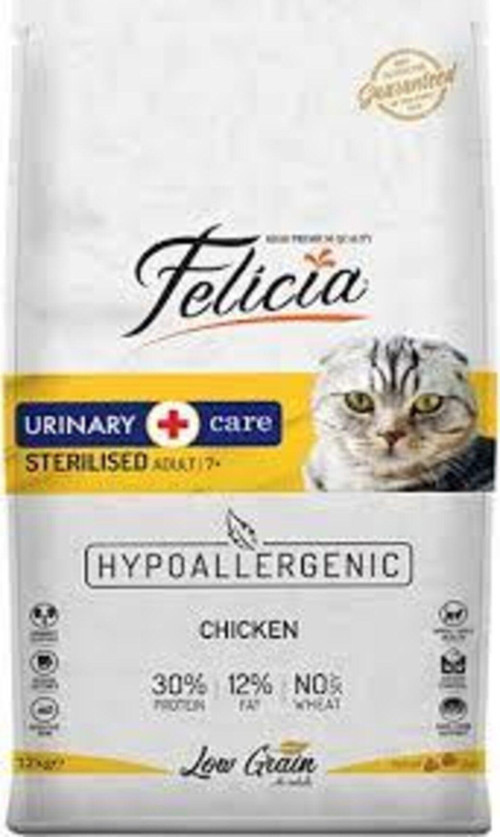 Kısırlaştırılmış Kedi Maması Tavuklu 12 Kg