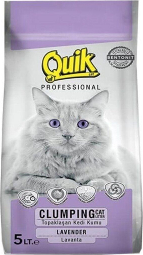 Kedi Kumu Lavanta Ince 5 Lt