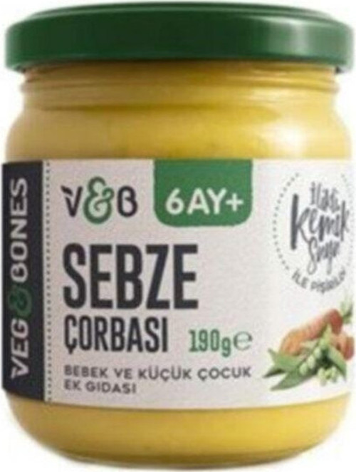 Aşçıbaşı Veg Bones Sebze Çorbası 6 Ay Üzeri Çocuklar