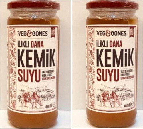 Ilikli Kemik Suyu 480 ml × 2 Adet