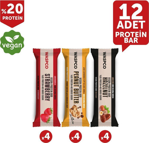 Vegan Protein Bar Karma Paket 40g x 12 Adet