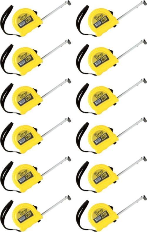 5104 Şerit Metre 8Mtx25 Mm - 12 Adet