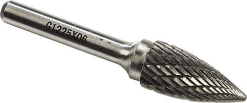 3243 Kalıpçı Sivri Çam Freze G12 x 25 x 06 - 2 Adet