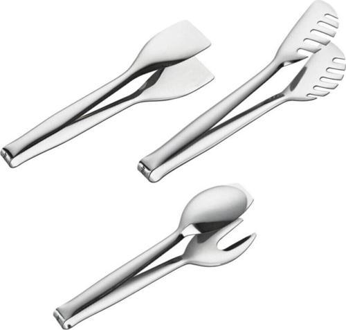 3'lü Çelik Maşa Seti (Pasta Maşa+Makarna Maşa+Servis Maşa)