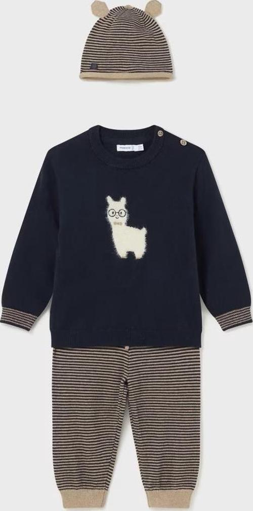 Erkek Bebek 3'lü Triko Takım 2546