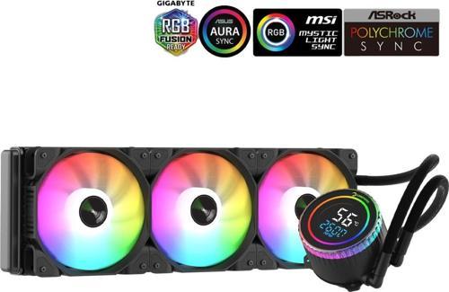 Skadi Round 360 Argb 360Mm Sıvı Işlemci Soğutucu Am5 Ve Lga1700 Uyumlu