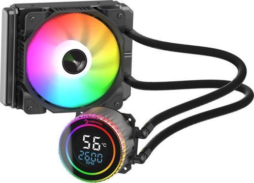 Skadi Round 120 Argb 120Mm Sıvı Işlemci Soğutucu Am5 Ve Lga1700 Uyumlu