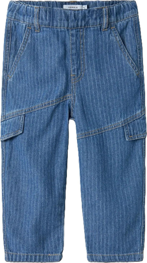 Nmmben Tap Stripe Unisex Çocuk Jean Pantolon 13240293