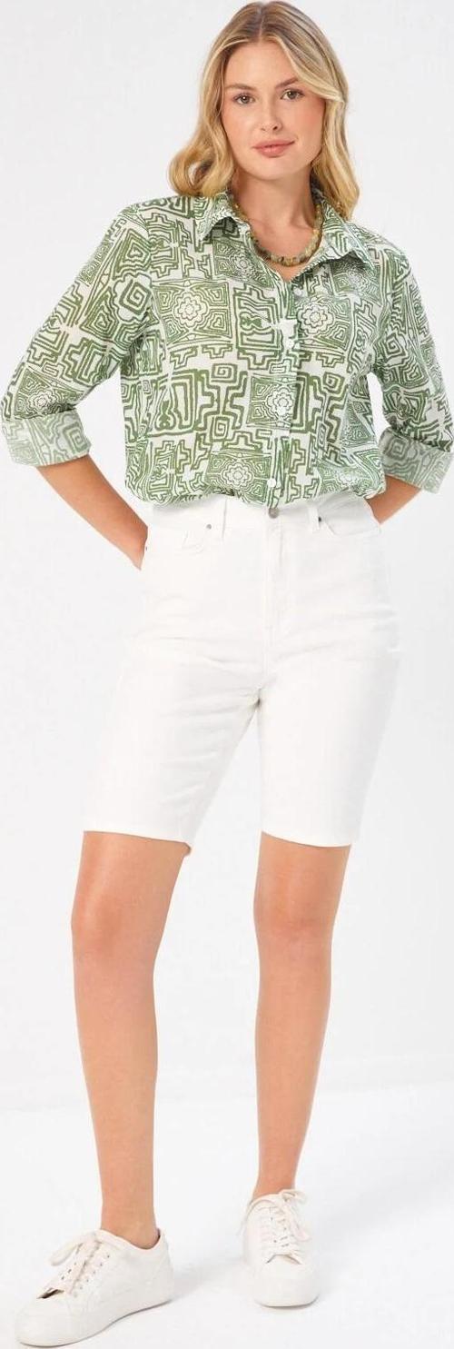 Normal Bel Slim Fit Kadın Şort B00061-2