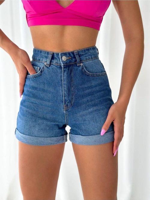 Denim şort